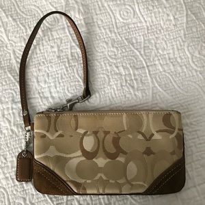 Coach wristlet
